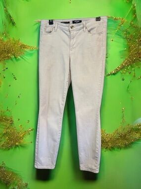 Nine West Light White Women's Skinny Jeans